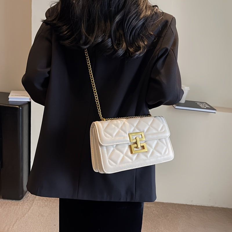 Crossbody Bag with Detachable Chain Strap
