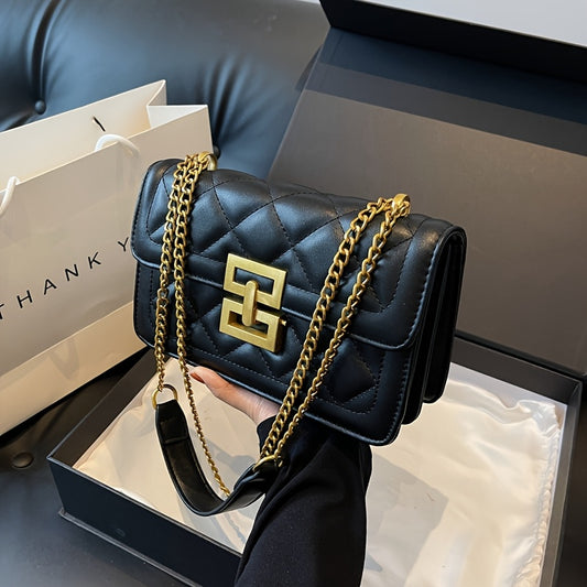 Crossbody Bag with Detachable Chain Strap