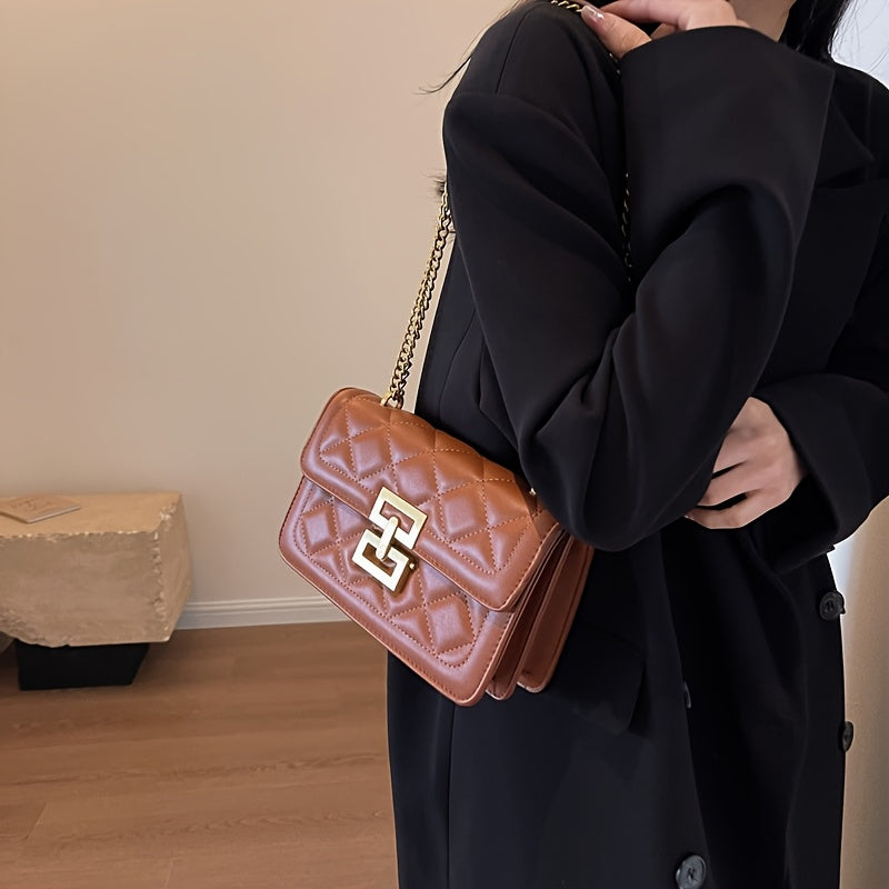 Crossbody Bag with Detachable Chain Strap