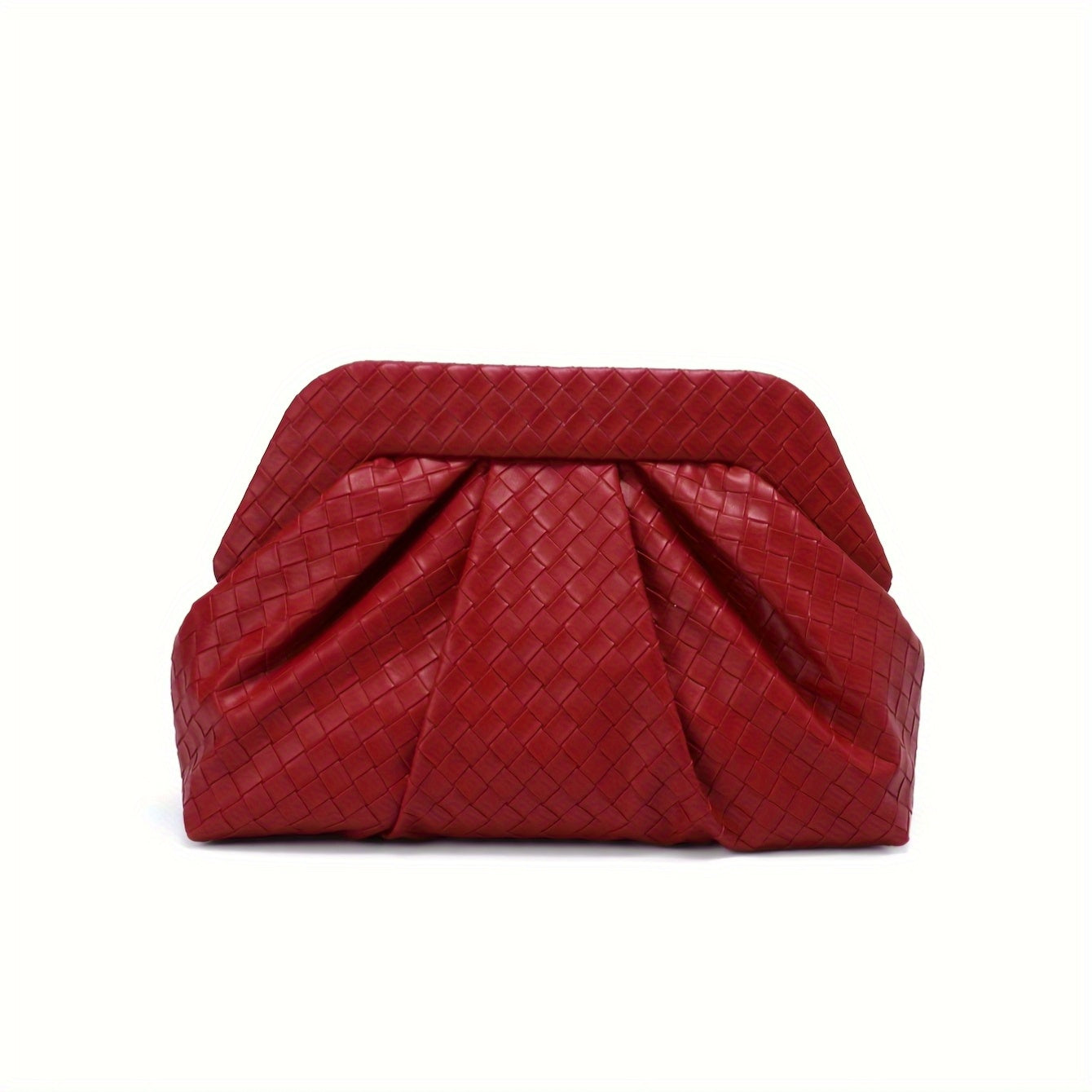 Burgundy Elegant Vintage Evening Clutch