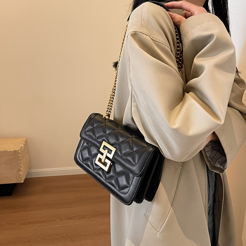 Crossbody Bag with Detachable Chain Strap