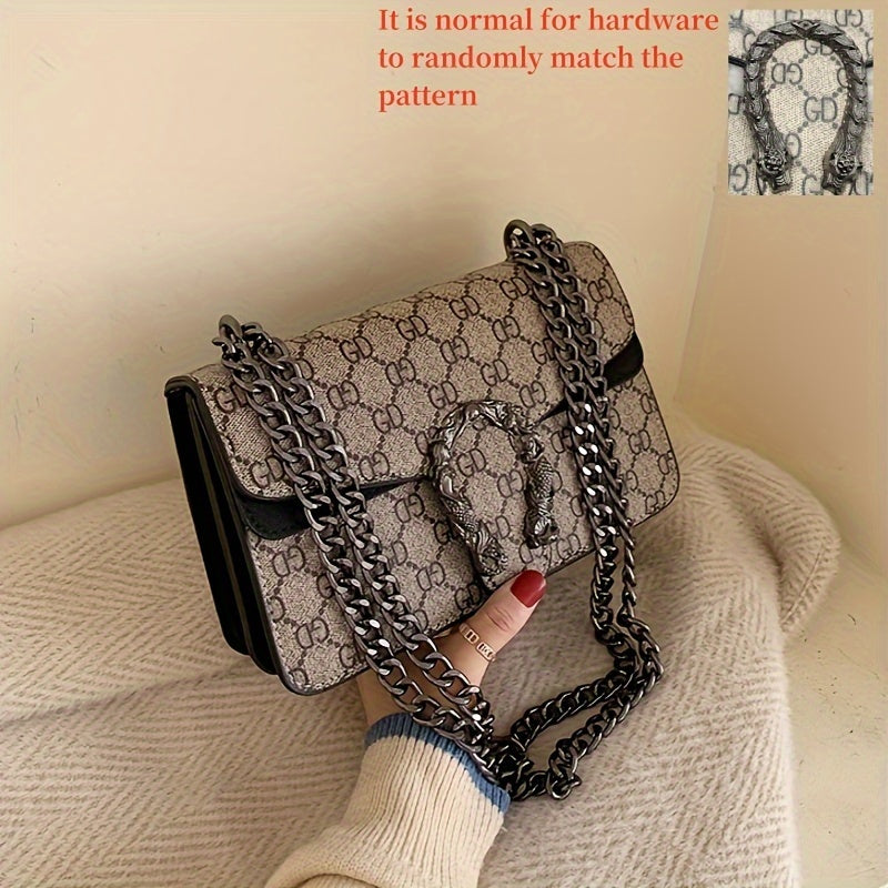 Designer-Inspired Messenger Bag