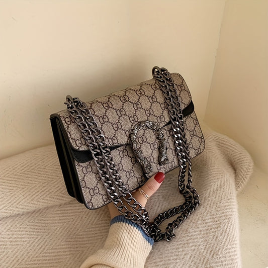Designer-Inspired Messenger Bag