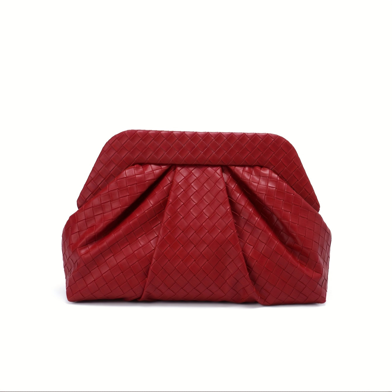 Burgundy Elegant Vintage Evening Clutch